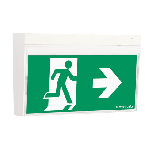 Cleverfit Pro Exit, Surface Mount, LP, Clevertest Plus, All Pictograms, Single or Double Sided